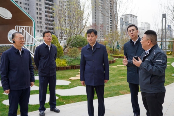 省住房城乡建设厅党组书记任海涛带队到枣庄市调研住建重点工作