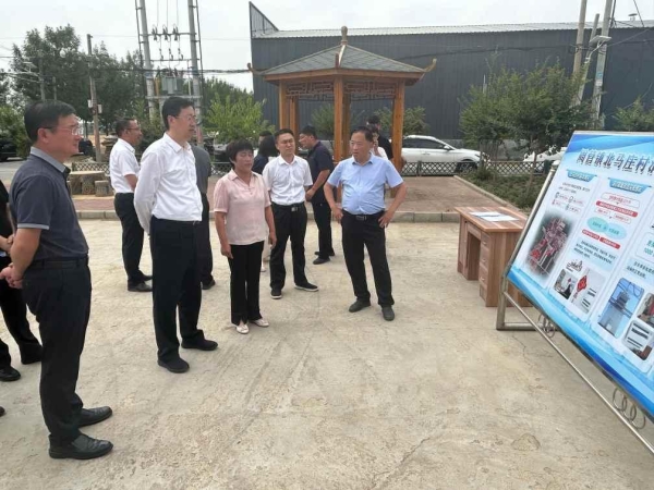 侯晓滨副厅长赴枣庄市调研中央生态环境保护督察交办信访件办理工作